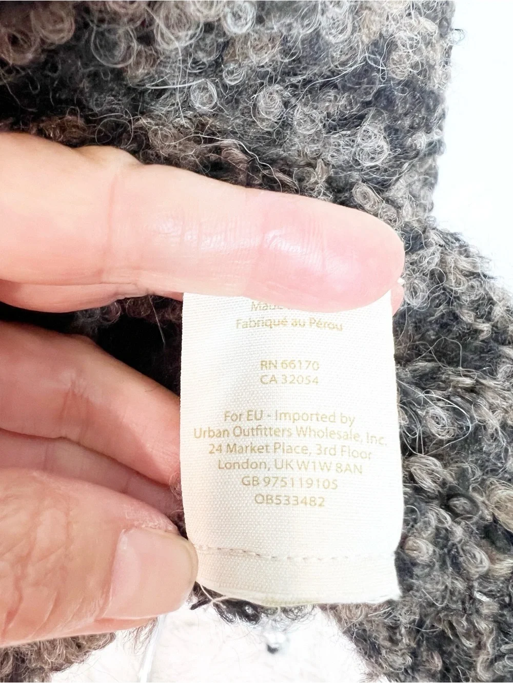 FREE PEOPLE SHE’S ALL THAT BROWN BLACK MOCK NECK ALPACA  SWEATER WOMENS SMALL